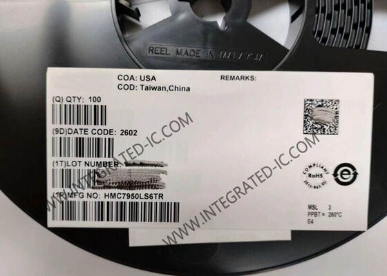 HMC7950LS6TR ماژول ارتباطات بی سیم با یک کانال تقویت کننده های RF کم سر و صدا 2.0dB