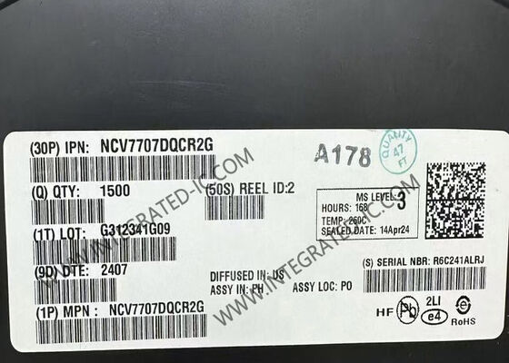 NCV7707DQCR2G 6.5mA تراشه مدار یکپارچه IC راننده ماژول درب خودرو