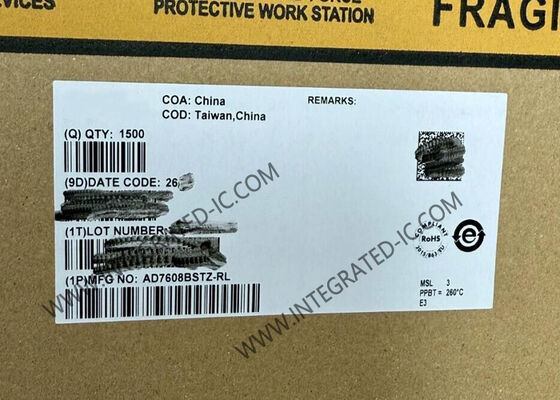 AD7608BSTZ تراشه مدار یکپارچه 8 کانال DAS با ADC نمونه گیری همزمان دوقطبی 18 بیتی