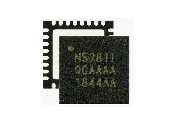 آی سی تراشه کم انرژی BT 5.3 NRF52811-QCAA-R با پشتیبانی از NRF52811 QFN32