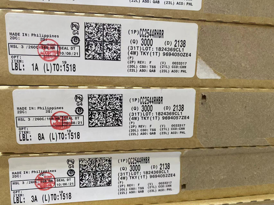 مدار مجتمع CC2544RHBR 2.4 گیگاهرتز RF Value Line SoC با فلش USB SPI و UART 32 کیلوبایت