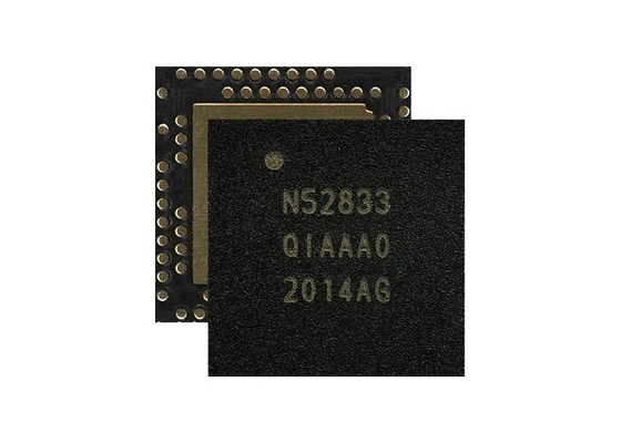ماژول ارتباطات بی سیم NRF52833-QIAA-R کم مصرف BT 5.3 SoC چند پروتکل