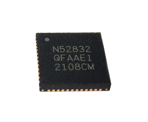 سیستم چند پروتکل RF روی تراشه NRF52832-QFAA-R NRF52832 BT Smart 2.4GHz SoC