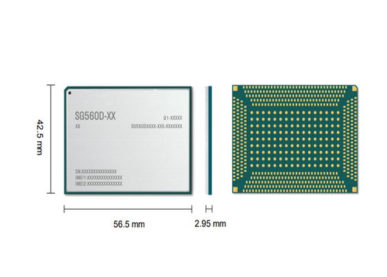 ماژول هوشمند 5G NR SG560D LTE Cat 18 از ماژول هوشمند پشتیبانی از عملکرد Wi-Fi 6E و BT