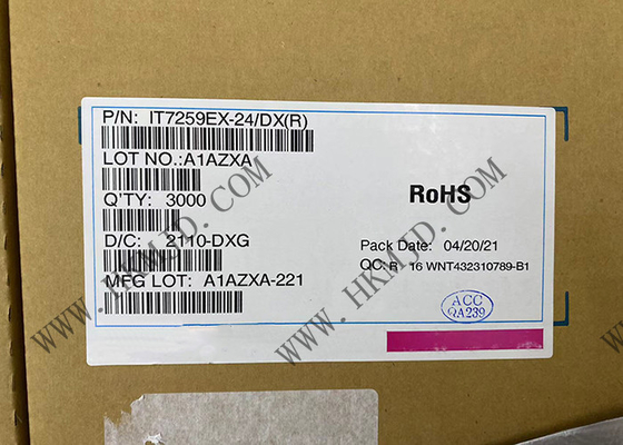کنترلر تشخیص سنسور خازنی 24 کانال IT7259EX-24/DX IT7259EX-24 QFN