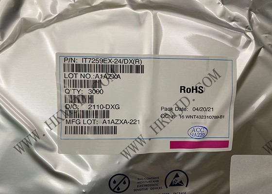 کنترلر تشخیص سنسور خازنی 24 کانال IT7259EX-24/DX IT7259EX-24 QFN