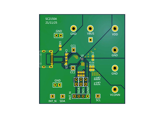 تراشه شارژ سریع 400 میلی آمپری SC2150ACFFR تراشه پروتکل USB PD WLCSP-9