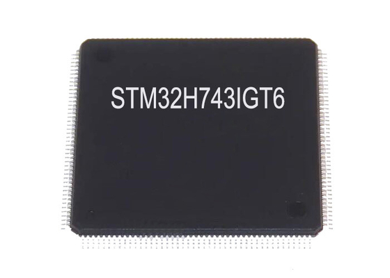 آی سی میکروکنترلرهای تک هسته ای LQFP176 تراشه مدار مجتمع STM32H743IGT6