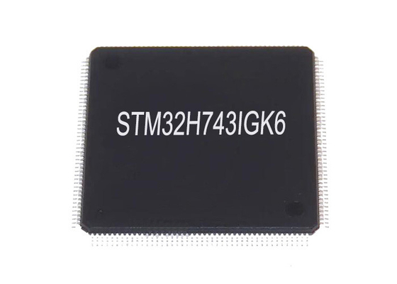 میکروکنترلرهای تک هسته ای LQFP176 آی سی 480 مگاهرتز STM32H743IGK6 با کارایی بالا
