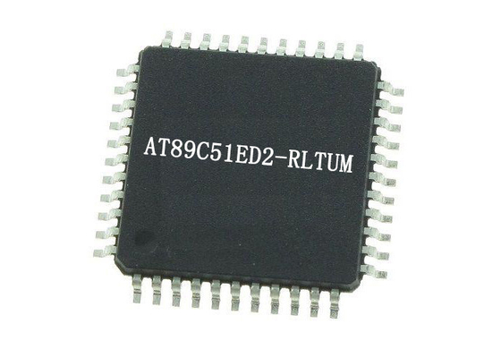 تراشه مدار مجتمع AT89C51ED2-RLTUM 8 بیتی 60 مگاهرتز 64 کیلوبایتی میکروکنترلرهای فلش MCU