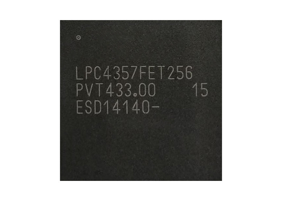 میکروکنترلر 204 مگاهرتز LPC4357FET256 دو ​​هسته ای 32 بیتی آی سی LBGA256 تا 1 مگابایت فلش