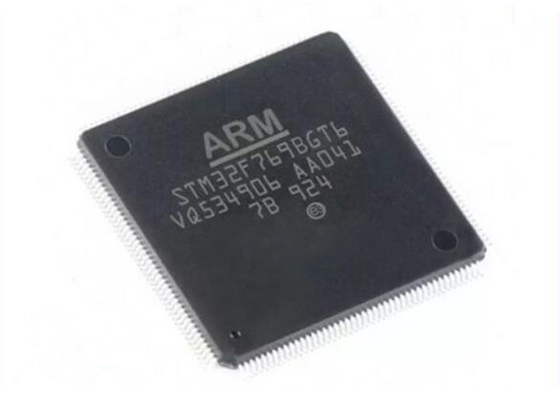 تراشه مدار مجتمع 216 مگاهرتز STM32F769BGT6 ARM Cortex M7 MCU LQFP208 تک هسته ای