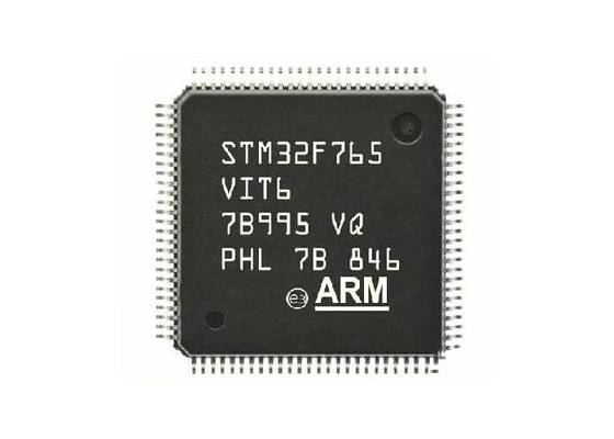 STM32F765VIT6 MCU با 2 مگابایت فلش میکروکنترلر بسته آی سی 100-LQFP