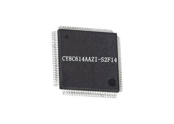 آی سی میکروکنترلر فلش 2MB بسته 128-TQFP CY8C614AAZI-S2F14 32 بیتی 150 مگاهرتز