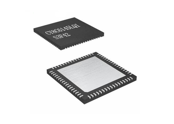 آی سی میکروکنترلر 150MHz CY8C6145LQI-S3F42 ARM Cortex M4F VFQFN68 با کارایی بالا