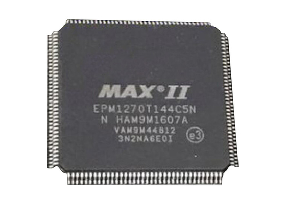 تراشه مدار مجتمع 144TQFP 5M1270ZT144C5N 6.2NS در سیستم قابل برنامه ریزی