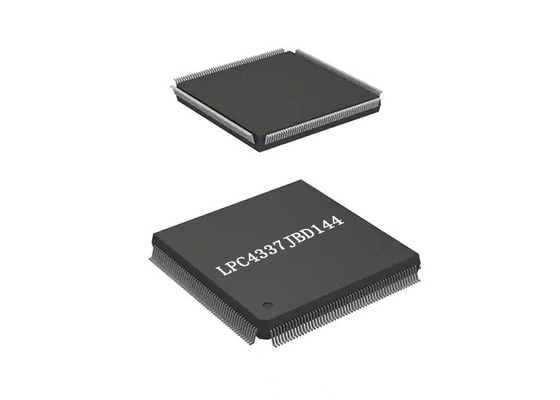 بسته IC 144-LQFP میکروکنترلر دو هسته ای 204 مگاهرتز 1 مگابایت فلش LPC4337JBD144 MCU
