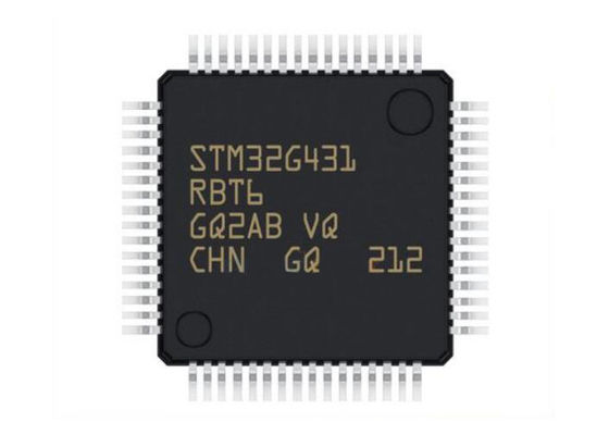 STM32G431RBT6 ARM Cortex-M4F MCU با سرعت 170MHz حافظه فلش 128KB و تک هسته 32 بیتی در بسته LQFP64