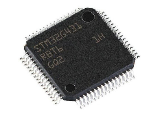 STM32G431RBT6 ARM Cortex-M4F MCU با سرعت 170MHz حافظه فلش 128KB و تک هسته 32 بیتی در بسته LQFP64