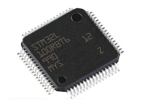 تراشه مدار مجتمع 32 مگاهرتز STM32L100RBT6 میکروکنترلرهای تک هسته ای آی سی 64LQFP