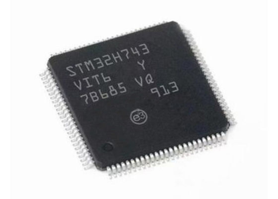 میکروکنترلر STM32H743VIT6 MCU با ARM Cortex M7 فرکانس 480 مگاهرتز، حافظه RAM 1M x 8 و 168 پورت ورودی/خروجی