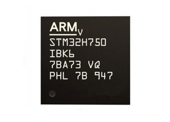 IC میکروکنترلر IC 201UFBGA 32 بیتی تک هسته ای MCU STM32H750IBK6 با کارایی بالا