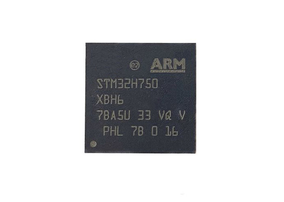 آی سی میکروکنترلر 265-TFBGA STM32H750XBH6 تک هسته ای 32 بیتی ARM Cortex-M7