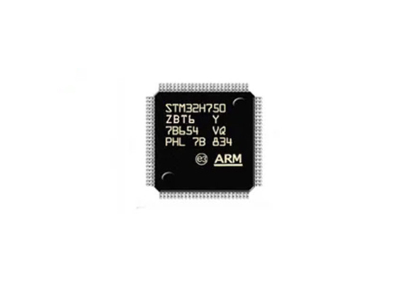 تراشه مدار مجتمع STM32H750ZBT6 فلش 1 مگابایت رم میکروکنترلر آی سی 144-LQFP