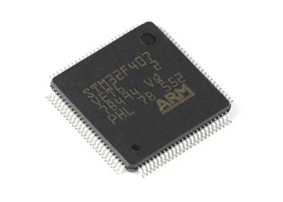 تراشه مدار مجتمع 512 کیلوبایتی STM32F407VET6 بازوی 168 مگاهرتز Cortex M4 Core 100LQFP