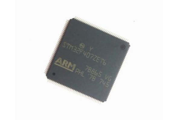 بسته IC میکروکنترلر 32 بیتی STM32F407ZET6 ARM Cortex-M4 MCU 512KB Flash LQFP144