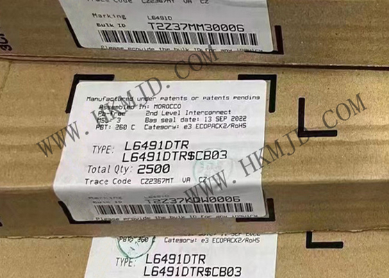 آی سی مدیریت برق L6491DTR درایور گیت 4A نیمه پل نیمه پل IC SOIC14