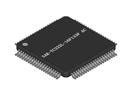 تا 1 مگابایت فلش SAK-TC222L-16F133F AC TQFP-80 بسته آی سی میکروکنترلر