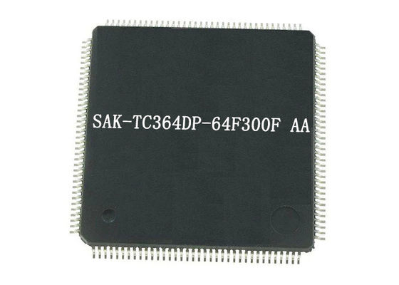 SAK-TC364DP-64F300F MCU مایکروکنترلر AA با رم 672 KB 100Mbit Ethernet و بسته TQFP-144