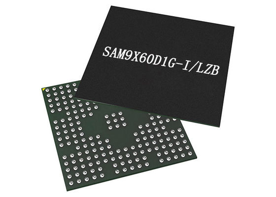 میکروکنترلر MCU SAM9X60D1G-I/LZB 1 گیگابیت 600MHz IC میکرو پروسسور