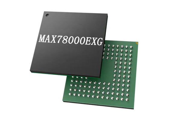 تراشه 32 بیتی دو هسته ای 100 مگاهرتز 512 کیلوبایت اینترنت اشیا MAX78000EXG میکروکنترلر آی سی 81-LFBGA