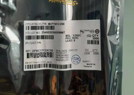 سوئیچور باتری تراشه مدار مجتمع MCP79412-I/SN ساعت/تقویم بیدرنگ