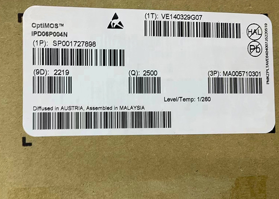 P Channel IPD06P004N ماسفت قدرت ترانزیستور TO-252-3 تراشه مدار مجتمع 60 ولت
