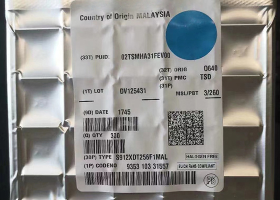 میکروکنترلر Chip S912XDT256F1MAL LQFP112 256KB فلش میکروکنترلر آی سی 80MHz