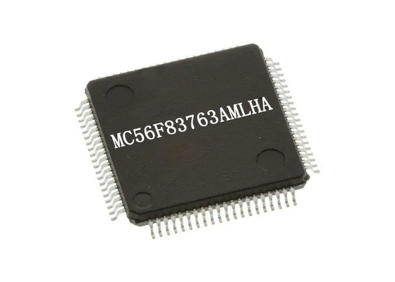 آی سی تراشه MC56F83763AMLHA پردازنده های جاسازی شده 100 مگاهرتز آی سی میکروکنترلر