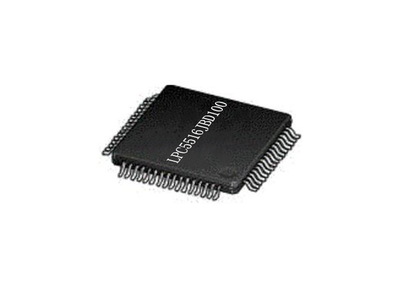 256KB تراشه مدار مجتمع LPC5516JBD100 میکروکنترلرهای 150MHz IC 100HLQFP