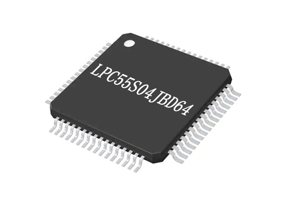 آی سی تراشه LPC55S04JBD64 میکروکنترلر آی سی 32 بیتی تک هسته ای 96 مگاهرتز 128 کیلوبایت