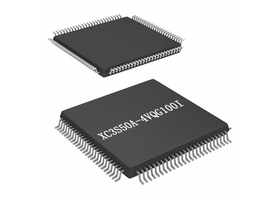 آی سی یکپارچه نصب شده سطحی 100-TQFP XC3S50A-4VQG100I آی سی آرایه گیت قابل برنامه ریزی فیلد