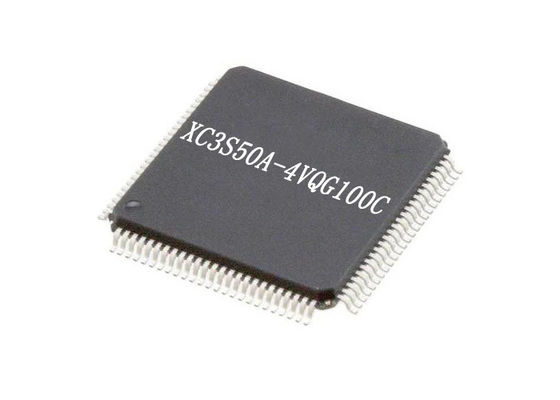IC مجتمع XC3S50A-4VQG100C 100-TQFP آرایه گیت قابل برنامه ریزی میدان با کارایی بالا