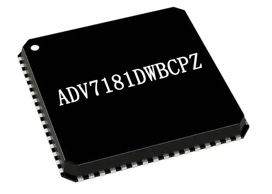رسیور ویدئوی چند فرمت 10 کانالی 10 بیتی ADV7181DWBCPZ و دیجیتالیزر گرافیکی RGB