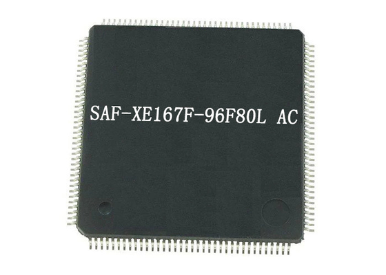 تراشه آی سی SAF-XE167F-96F80L AC 16 بیتی تک تراشه کنترل سیگنال زمان واقعی