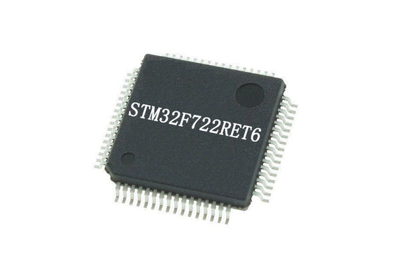 تراشه آی سی STM32F722RET6 میکروکنترلر ARM Cortex-M7 بسته IC 64-LQFP
