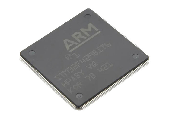 تراشه میکروکنترلر STM32F429BIT6 LQFP208 آی سی مجتمع 32 بیتی تک هسته ای 180 مگاهرتز