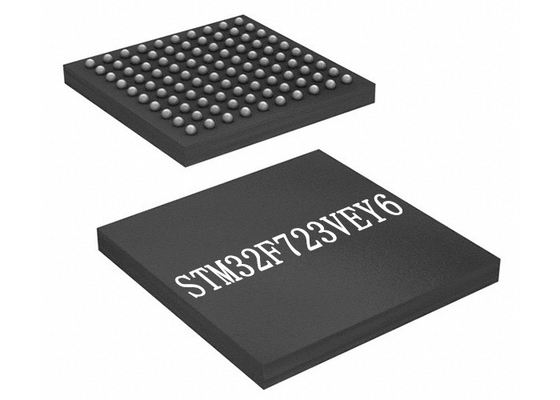 IC Arm Cortex-M7 MCU یکپارچه 512 کیلوبایت فلش STM32F723VEY6 100-UFBGA