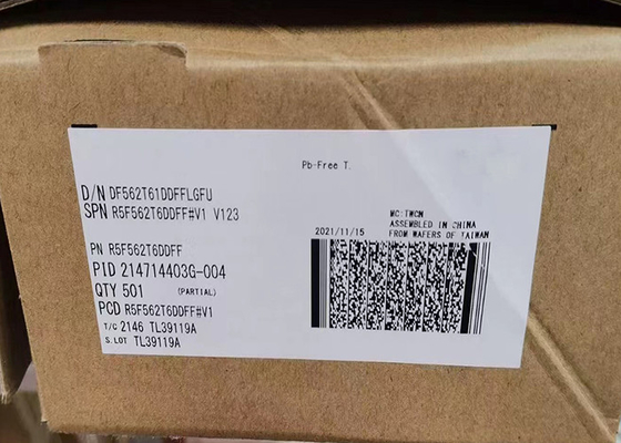 آی سی تراشه R5F562T6DDFF میکروکنترلر 32 بیتی تک هسته ای آی سی 100 مگاهرتز فلش 64 کیلوبایتی