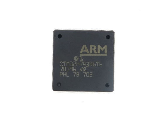IC میکروکنترلر کم مصرف STM32H743BGT6 480MHz 208-LQFP سطحی